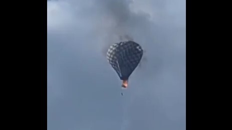 40-Year-Old Man Dies Falling 100 Meters From Burning Hot Air Balloon ...
