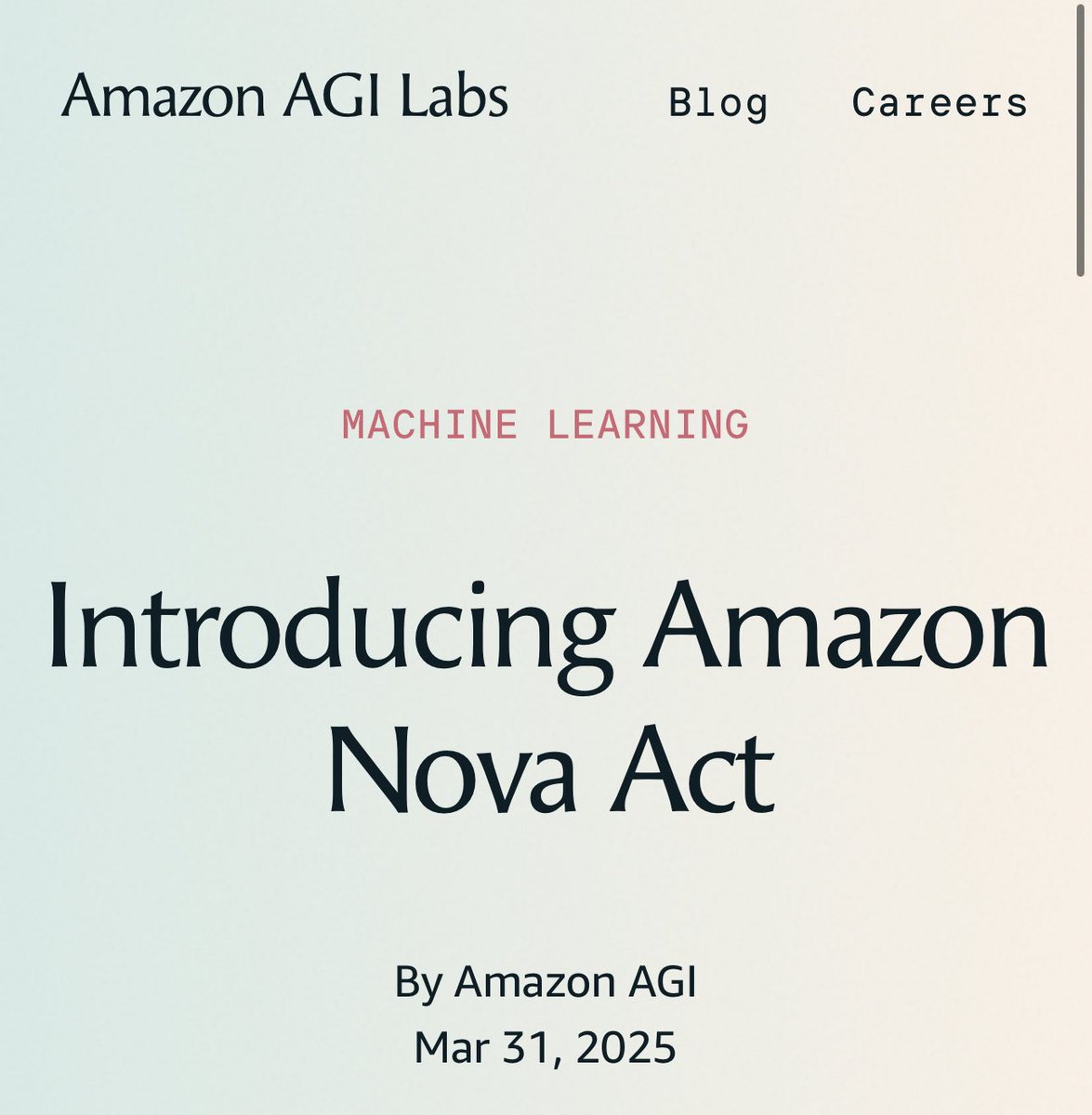 Amazon Ai Model Amazon's Nova Act AI Model Powers Alexa+ Upgrade, Scores 94% in ...