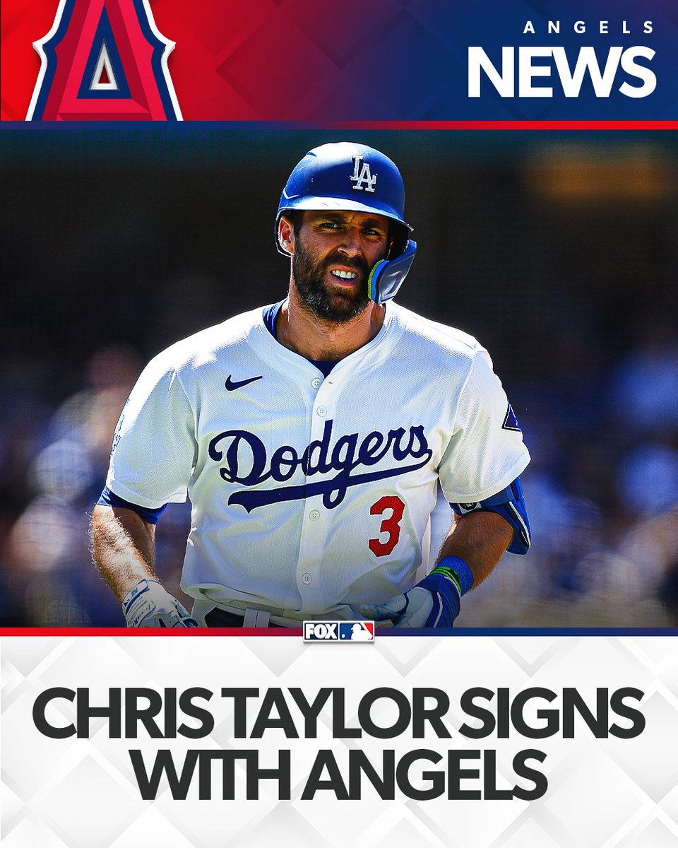 Angels Sign Chris Taylor for $760,000; Paris Optioned, Dodgers Pay $13M ...