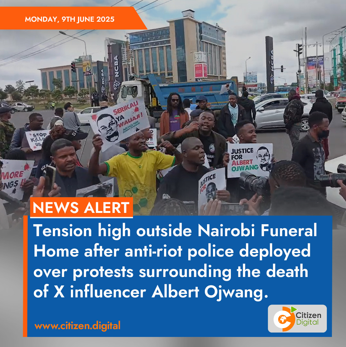 Albert Riot Anti-Riot Police Deployed as Protests Erupt Outside Nairobi Mortuary ...