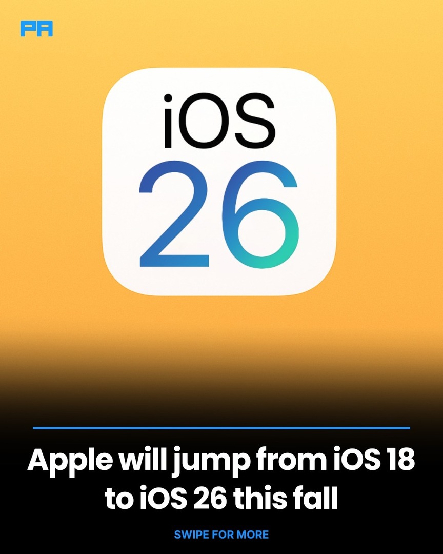 Apple to Skip From iOS 18 to iOS 26 in Year-Based Naming Overhaul ...