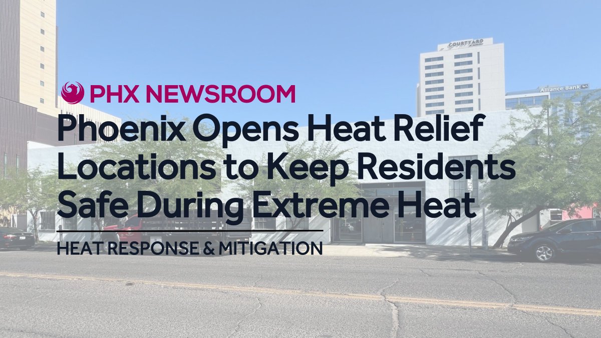 Arizona Launches 2025 Heat Response Plan with 200+ Cooling Centers as ...