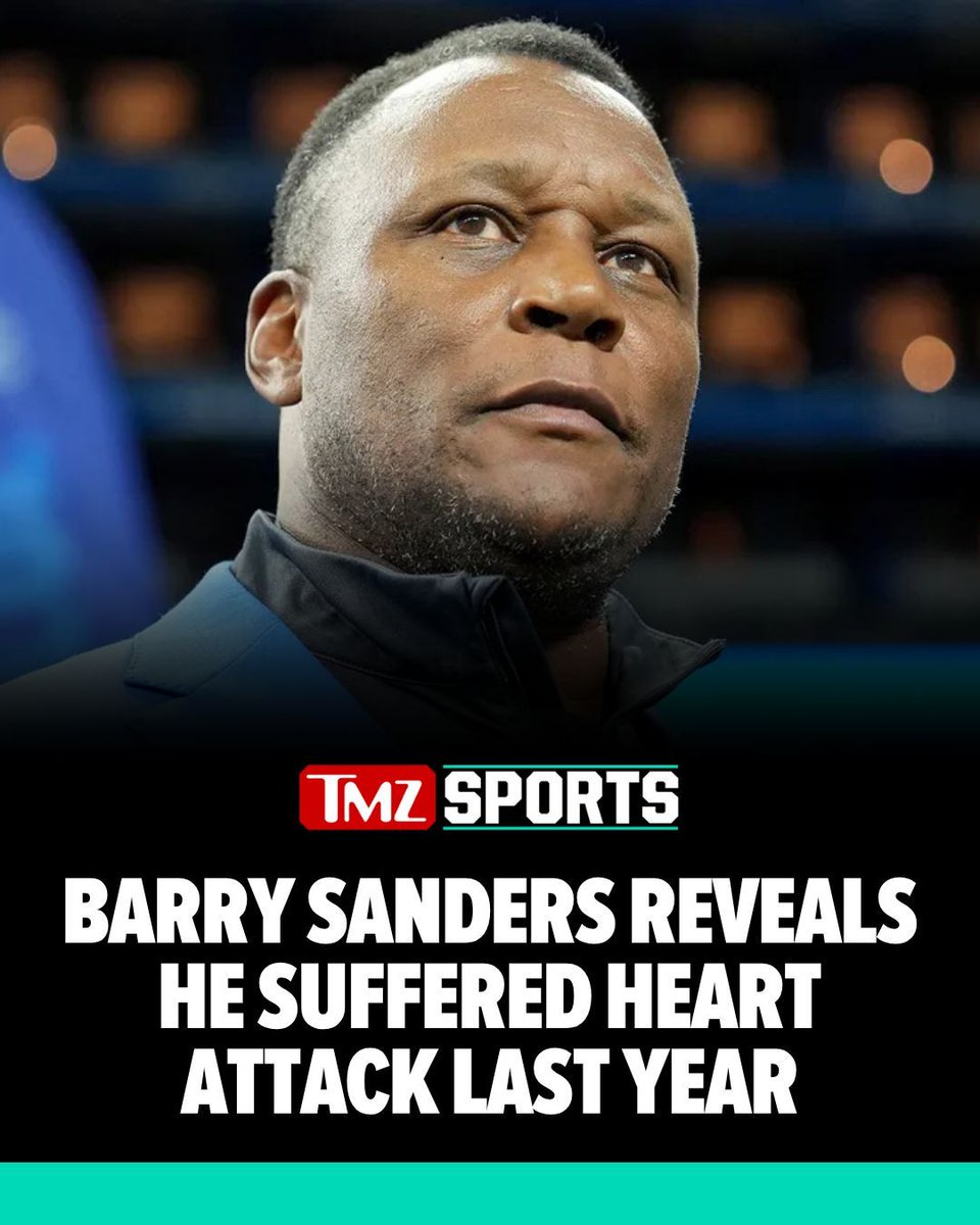 Barry Sanders Reveals Heart Attack, Producing Documentary to Raise
