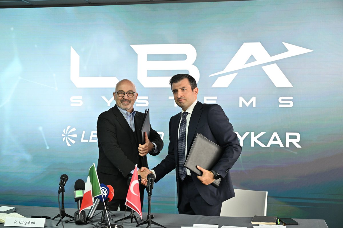 Baykar, Leonardo Create 50-50 LBA Systems JV at Paris Air Show to Build ...