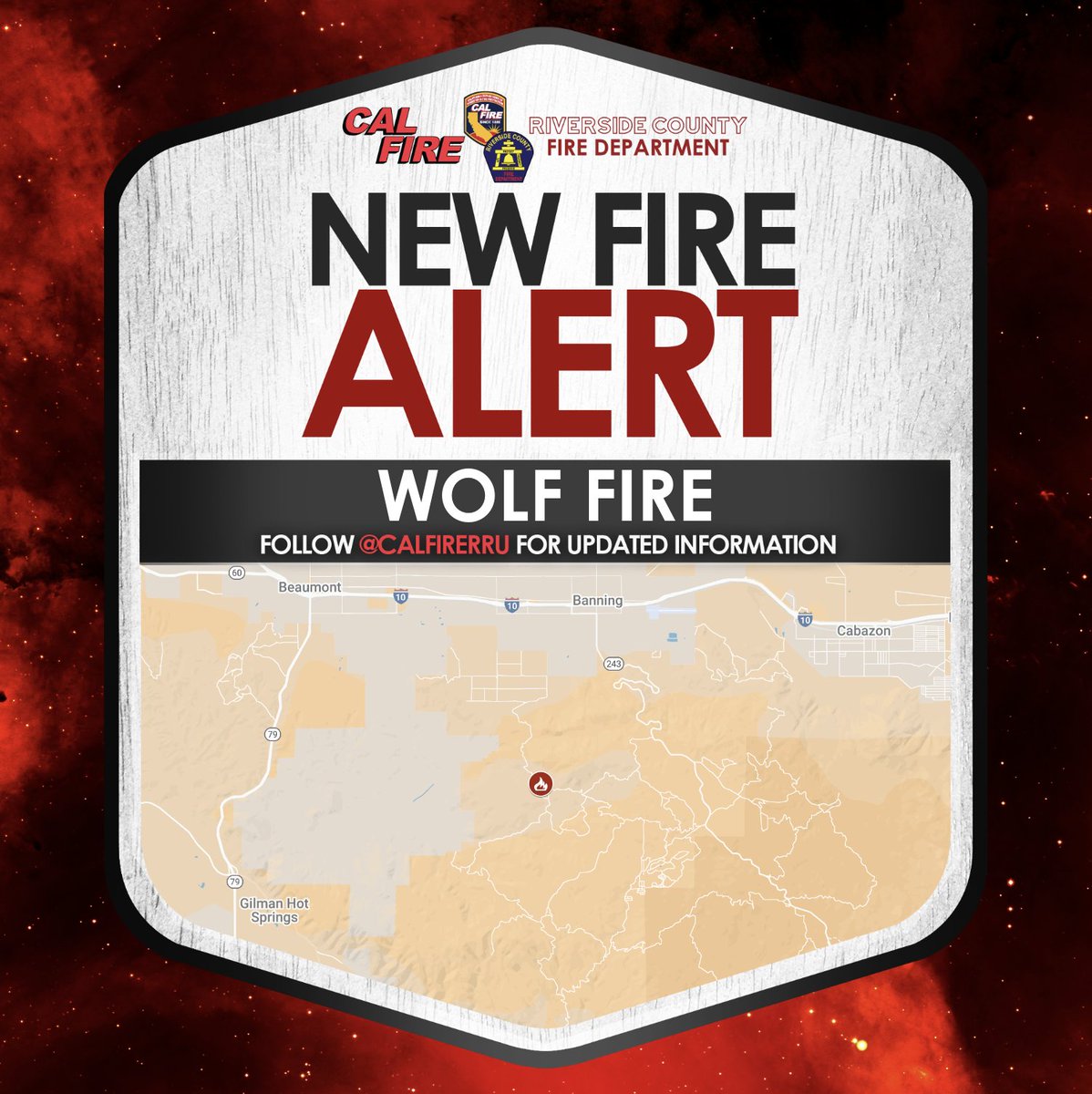 Cal Fire Holds Wolf Fire Near Banning to 62 Acres, No Evacuations ...
