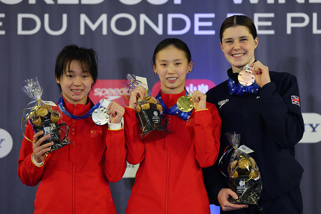 China Claims 11 Medals at ISSF World Cup, Chen Yuxi Wins Diving Gold ...