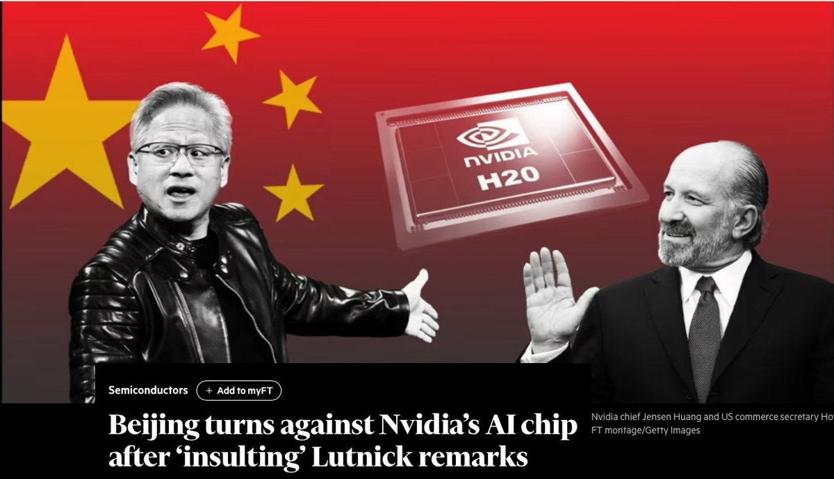 China Halts Nvidia H20 Sales After U.S. Remarks Spark Backlash ...
