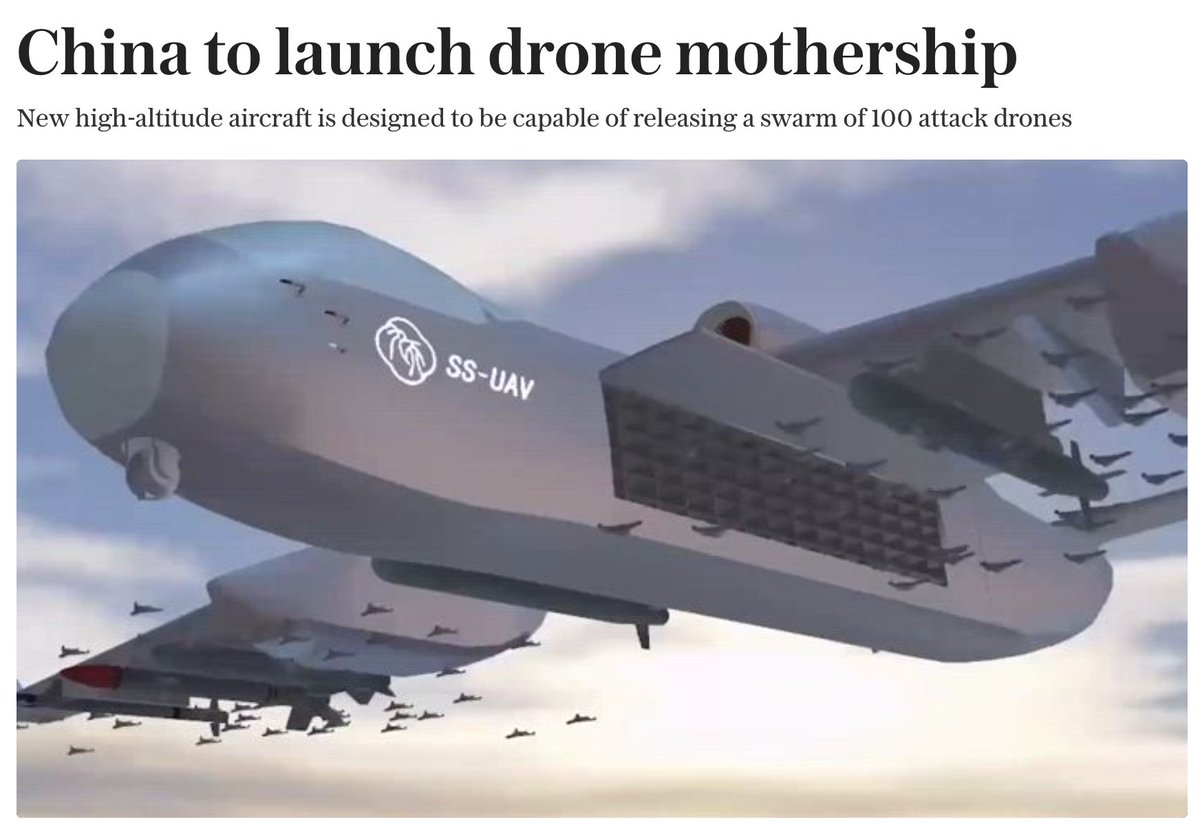 China's Jiu Tian Drone Mothership Set for June Launch, Can Deploy 100 ...