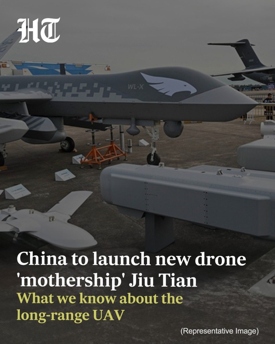 China to Launch Jiu Tian Drone Mothership with 100-Drone Capacity; CH ...