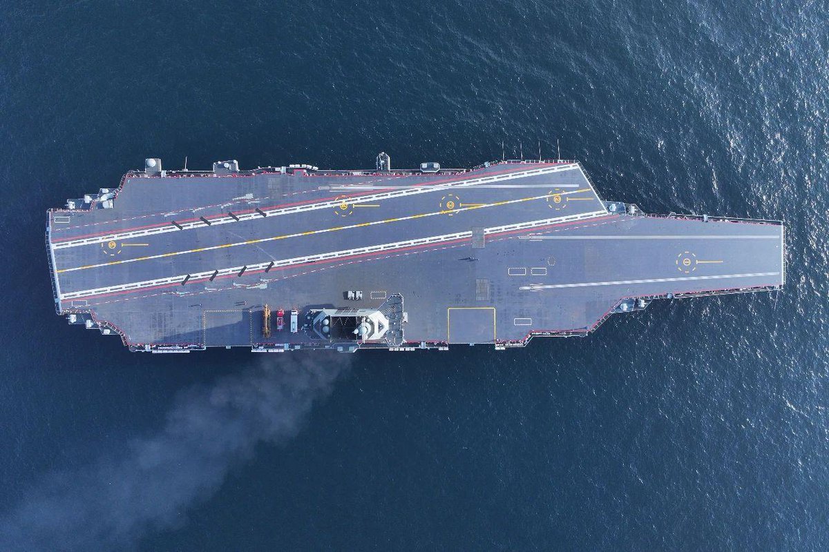 China’s Fujian Aircraft Carrier, First Domestically Built with ...