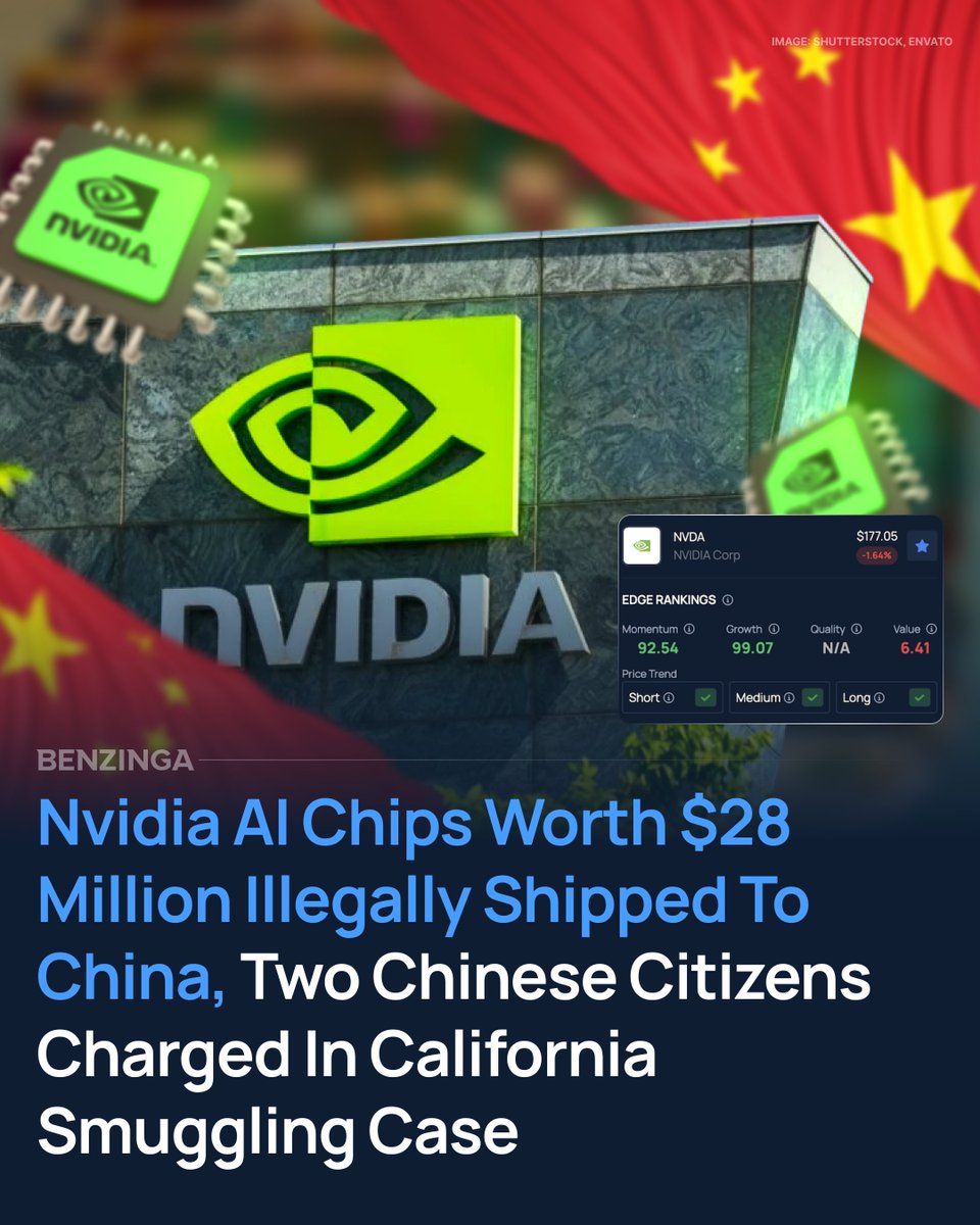 Three Charged in Illegal Export of NVIDIA GPUs to China