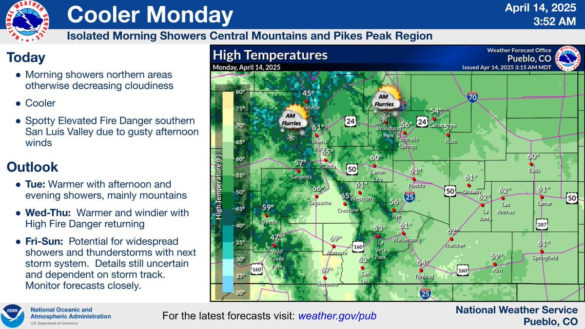 Cold Front to Bring Cooler Temperatures and Severe Storms Across U.S ...