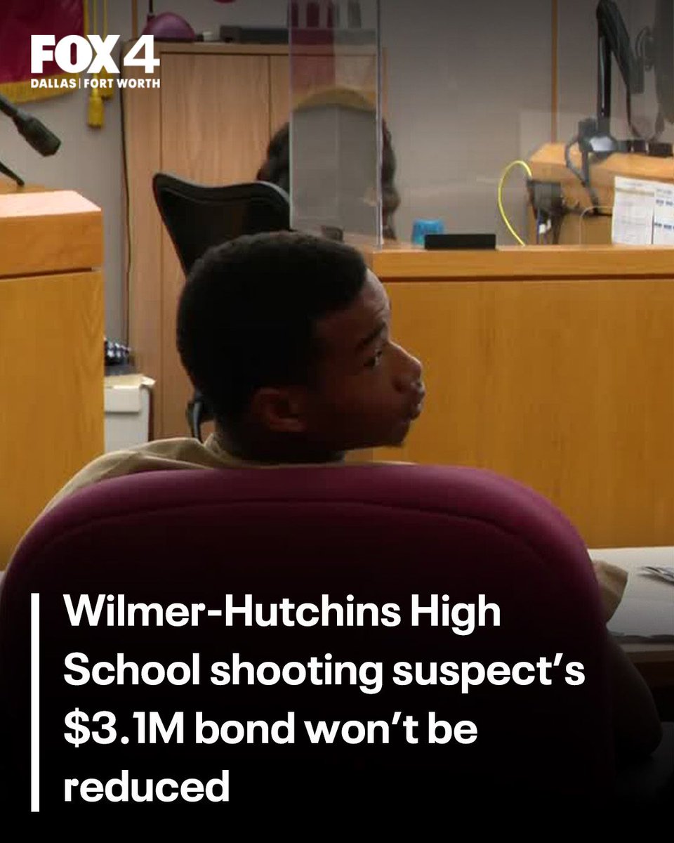 Dallas Judge Keeps 3.1 Million Bond for 17YearOld WilmerHutchins
