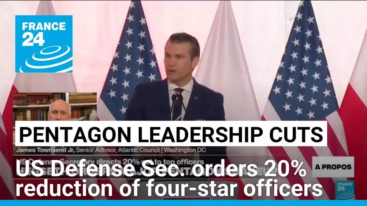 Hegseth's 'state Of The Force': 20% Fewer Generals, More Warfighters