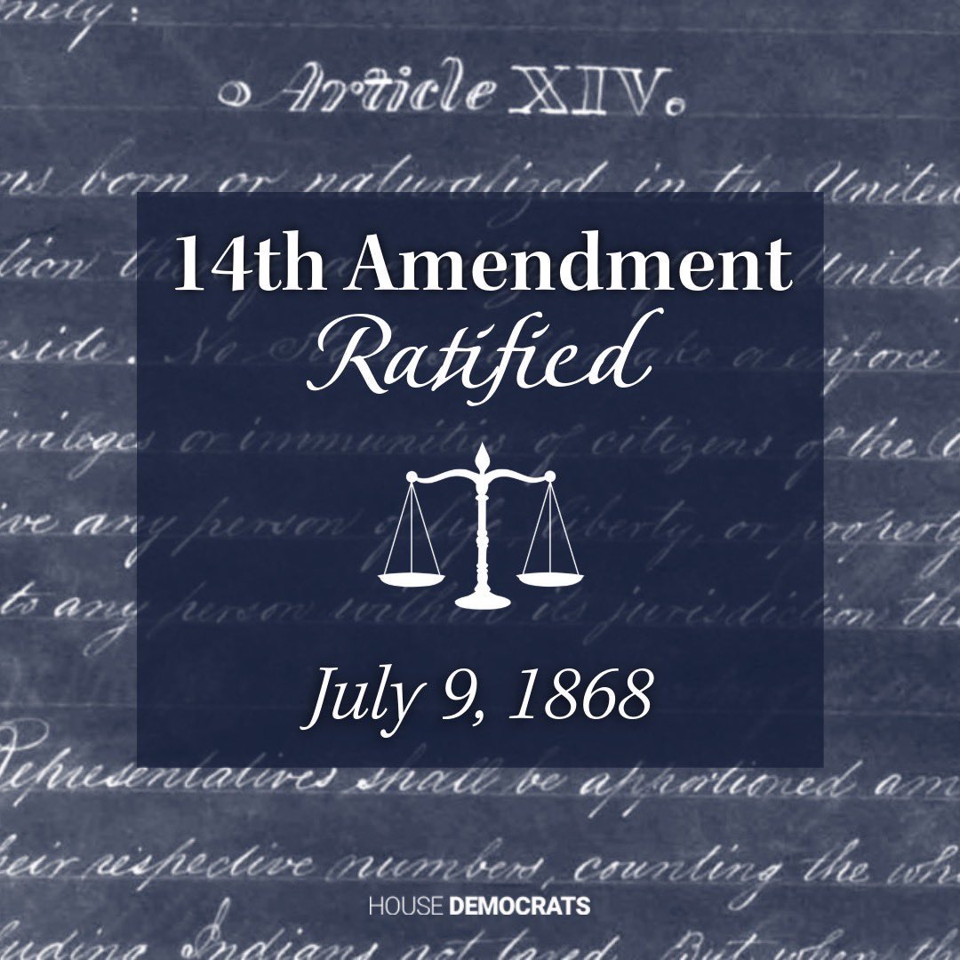 Democrats Mark 14th-Amendment Anniversary, Denounce Trump Birth-Right ...