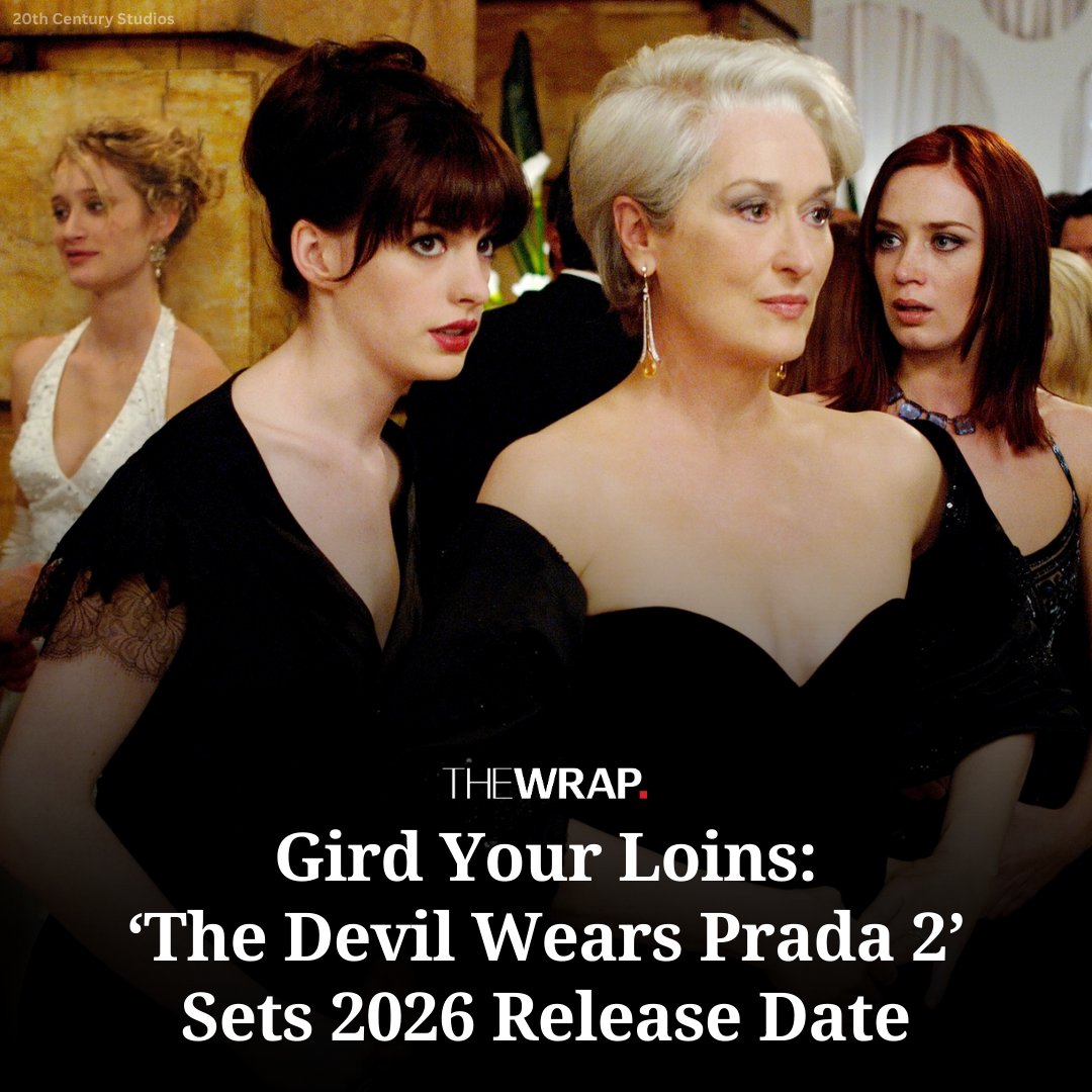 Disney Schedules The Devil Wears Prada 2 For May 1 2026 Starring