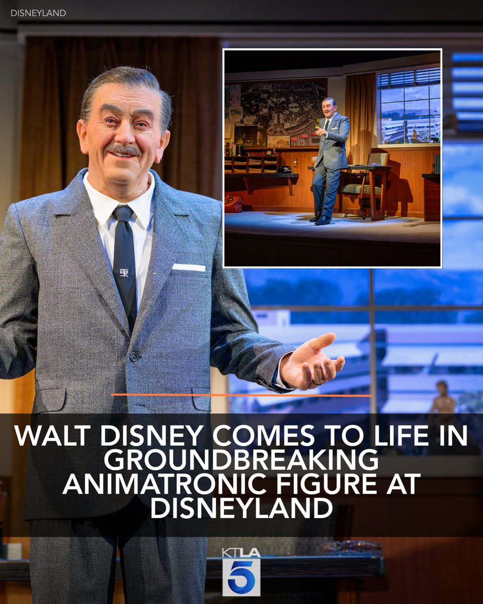 Disneyland Unveils Advanced Walt Disney Animatronic for 70th ...