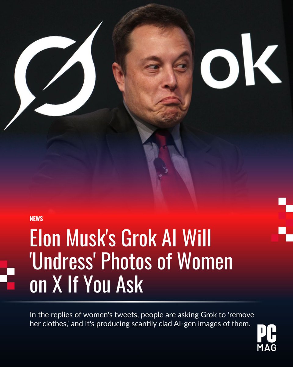 Elon Musk's AI Chatbot Grok Publicly Generates Images of Women in
