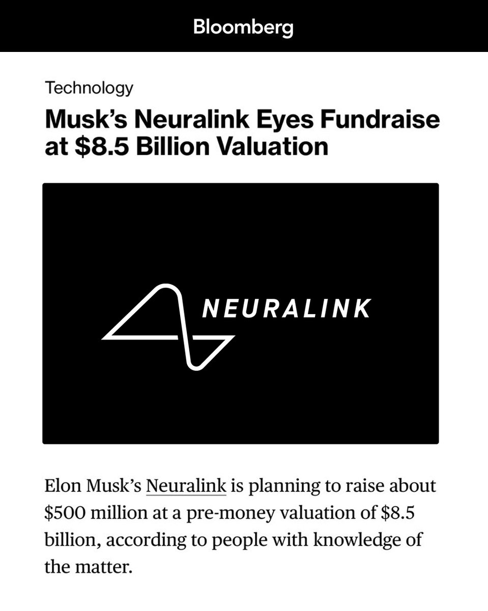 Elon Musk s Neuralink Seeks 500 Million At 8 5 Billion Valuation elon-musk-s-neuralink-seeks-500-million-at-8-5-billion-valuation