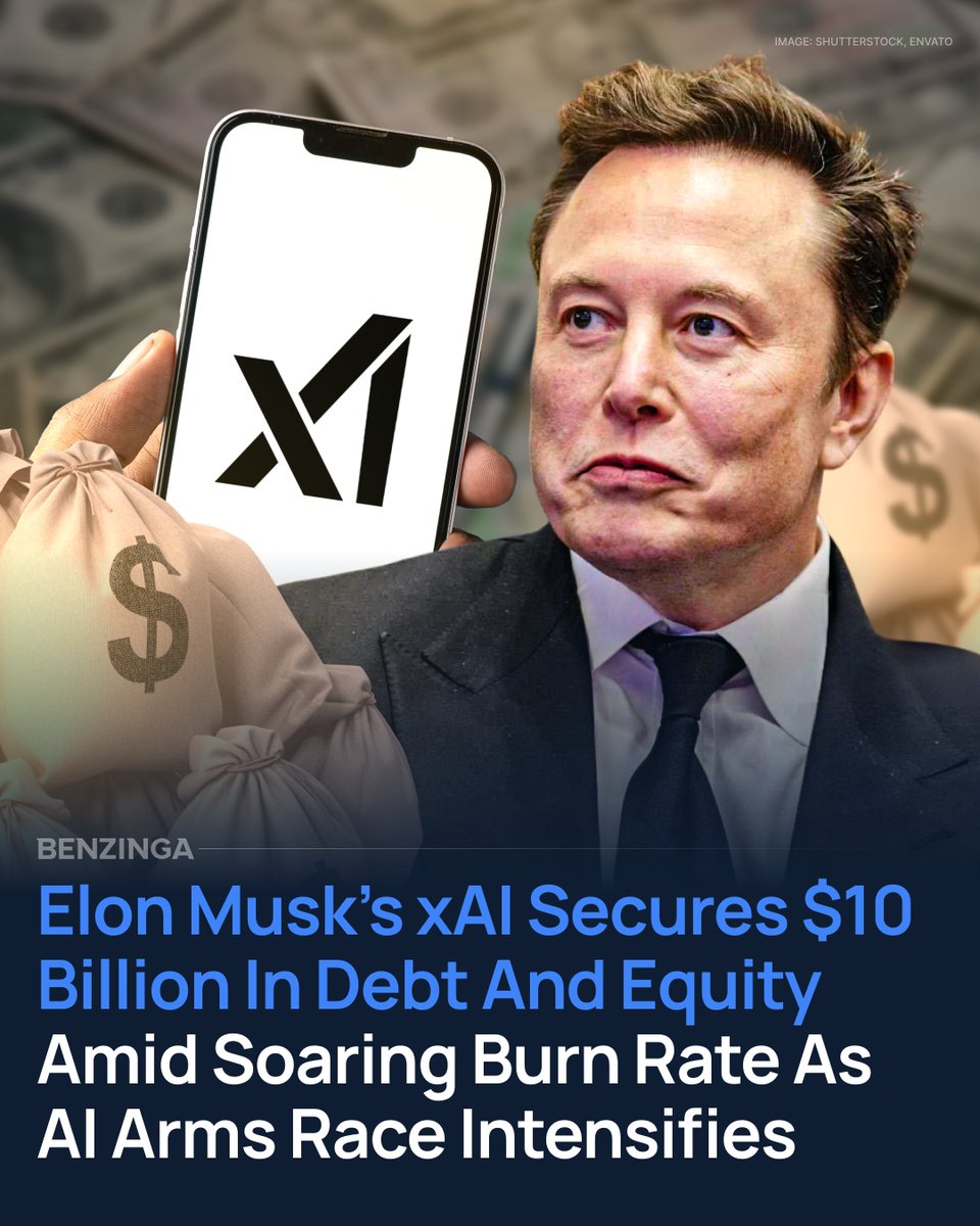 Elon Musk's xAI Raises $10 Billion in Debt and Equity Led by Morgan ...