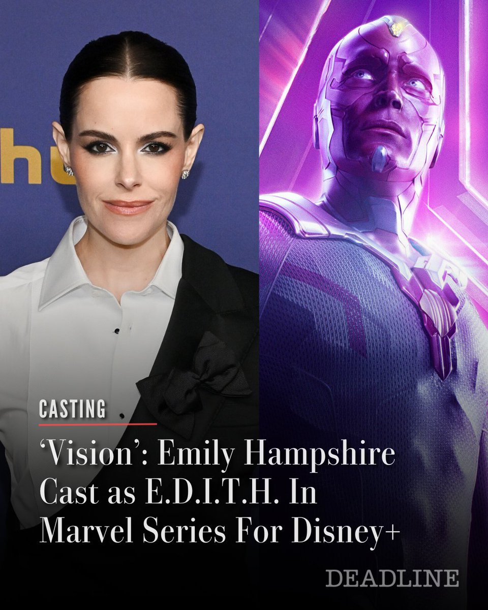 Vison Question Cast Emily Hampshire Cast as E.D.I.T.H. in Marvel's 'Vision Quest' Series ...