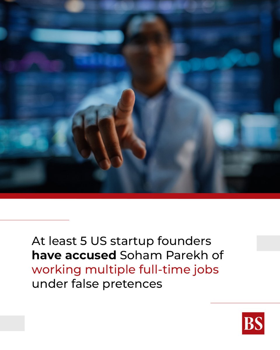 Engineer Soham Parekh Admits Juggling Roles at Up to Five US Startups ...