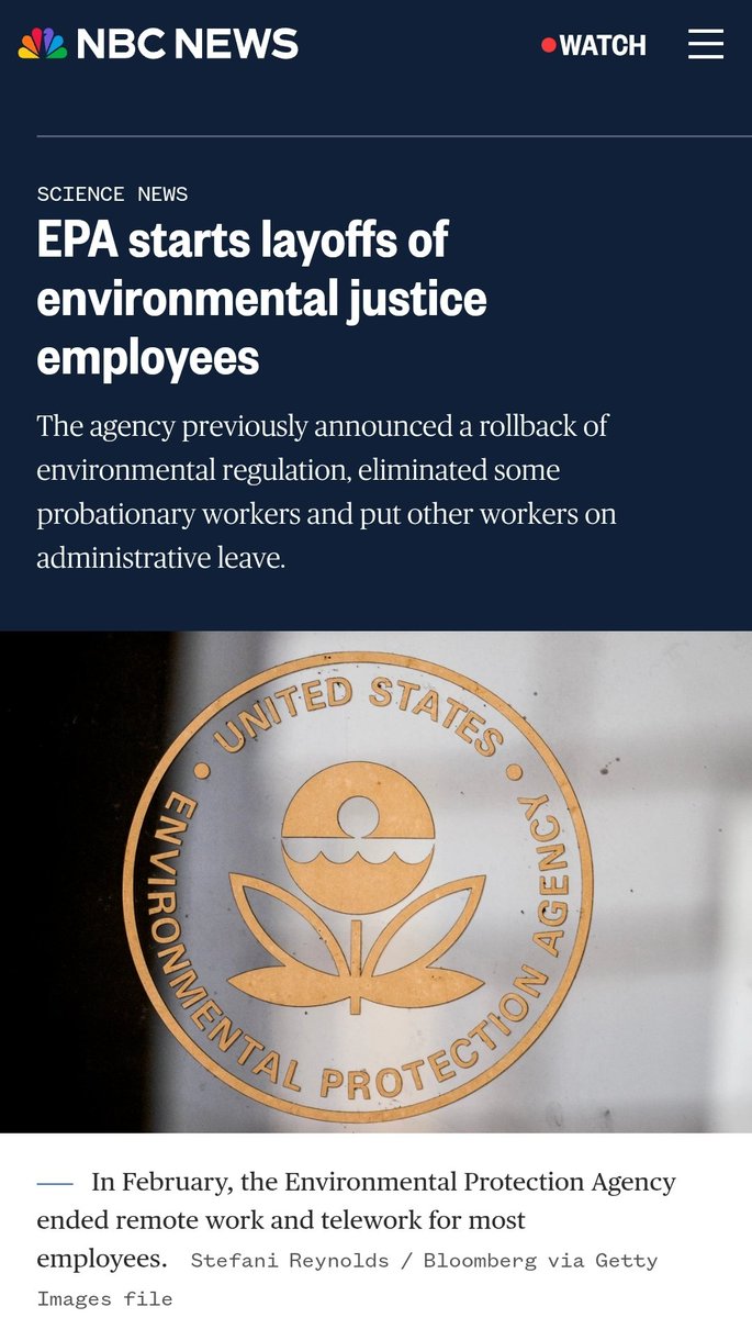 EPA to Lay Off Nearly 280 Environmental Justice Staff Starting July 31 ...