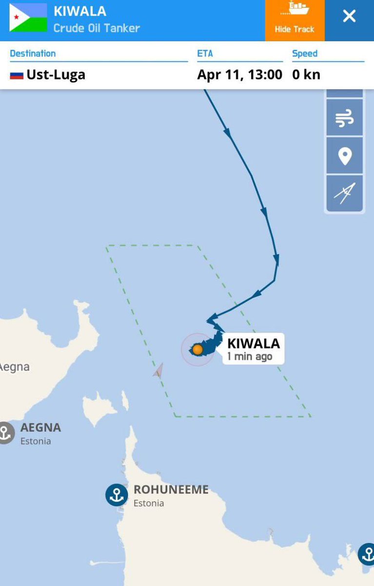 Shadow Fleet Routes Estonia Detains Stateless Russian 'Shadow Fleet' Tanker Kiwala En Route ...