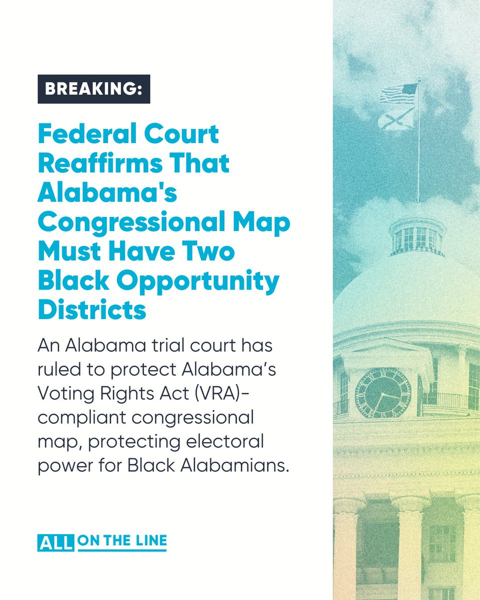 Federal Court Rules 2023 Alabama GOP Map Violated Civil Rights Act ...