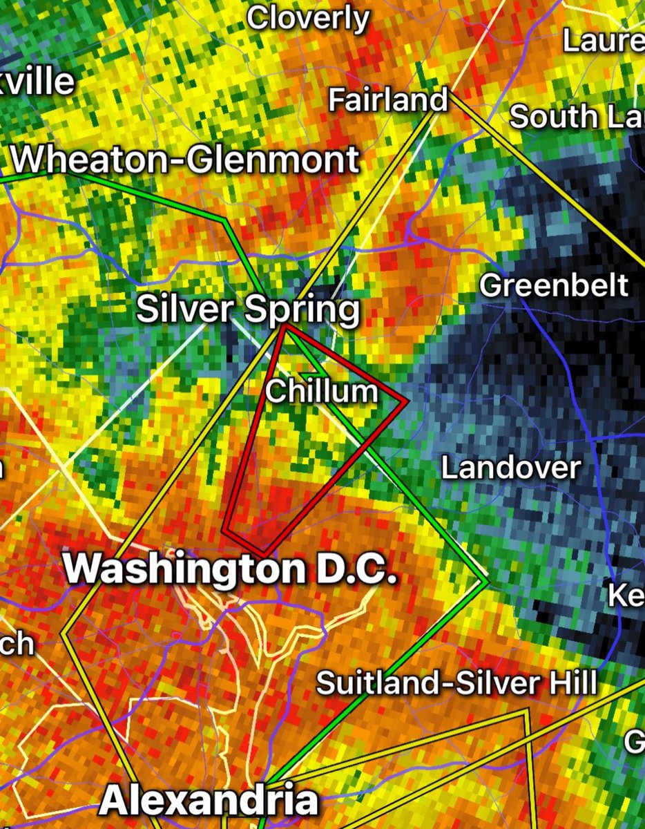 Flash Flood and Tornado Warnings Hit Washington DC Amid Torrential Rain ...