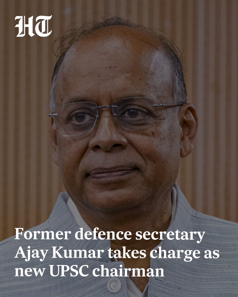 Former Defence Secretary Ajay Kumar Takes Charge as UPSC Chairman ...
