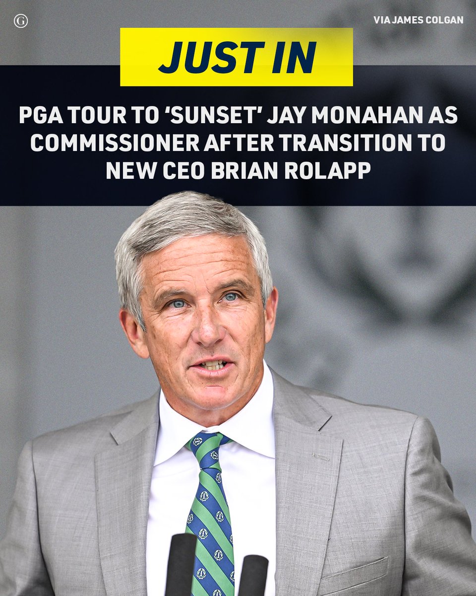 Former NFL Executive Brian Rolapp Named First-Ever PGA Tour CEO ...