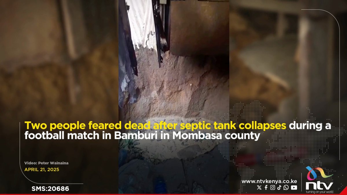 Four Feared Dead After Septic Tank Collapse Beneath Football Viewing ...