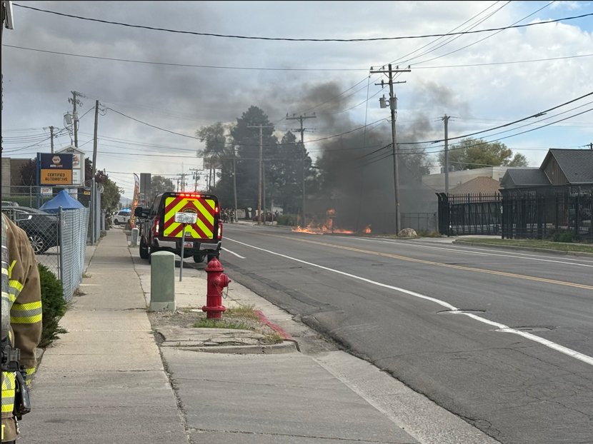 Gas Leak Ignites Fire, Prompts Evacuation in South Salt Lake; No ...