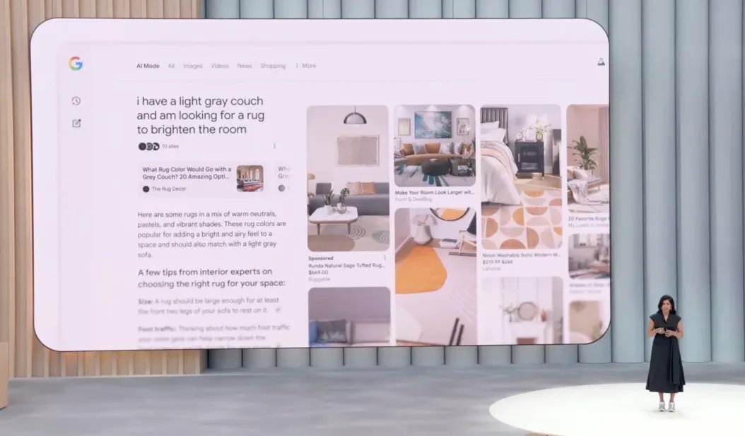 Google Expands Ads in AI Mode, Adds Virtual Try-On and Agentic Checkout ...