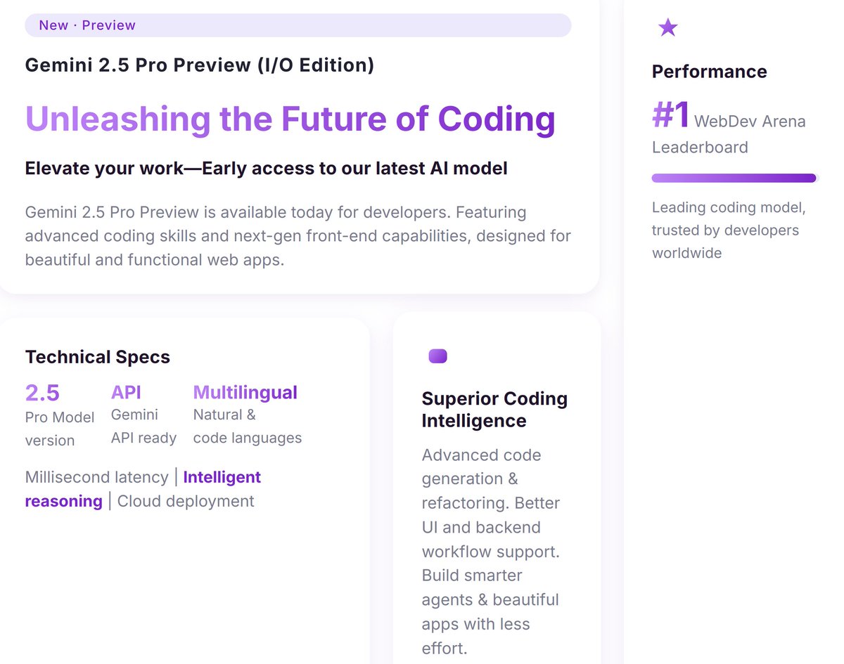 Google Launches Gemini 2.5 Pro I/O Edition With Coding, Video Upgrades ...