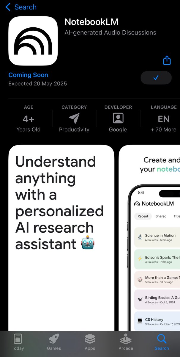 Google Launches NotebookLM Mobile App on May 20, 2025, for iOS and ...
