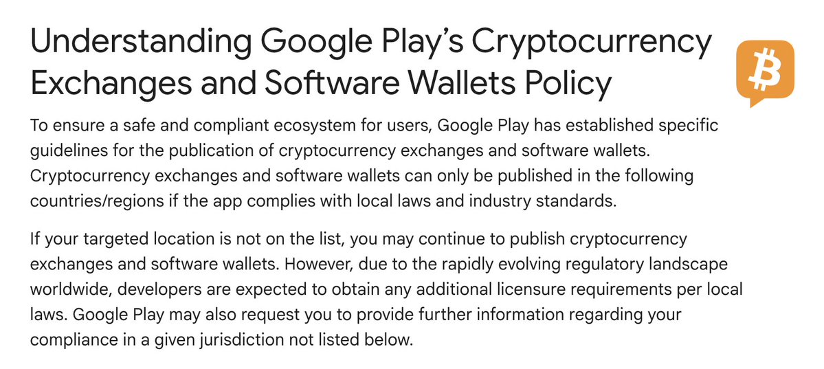 Google Play Store Reverses Ban on Non-Custodial Crypto Wallets ...