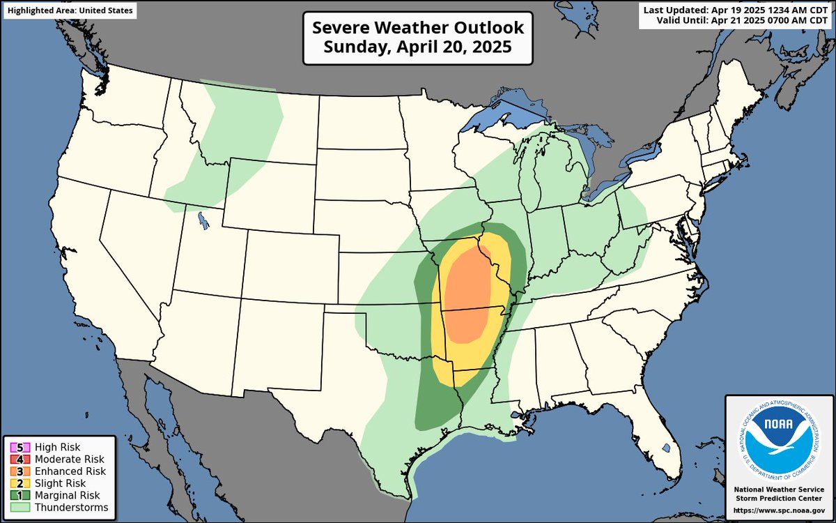 Hail and Tornado Risk as Severe Storms Target North Texas and Central U ...