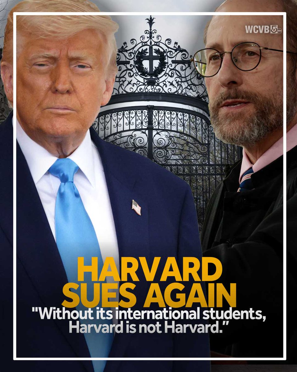 Harvard Sues Trump Administration Over Ban on Enrolling International ...