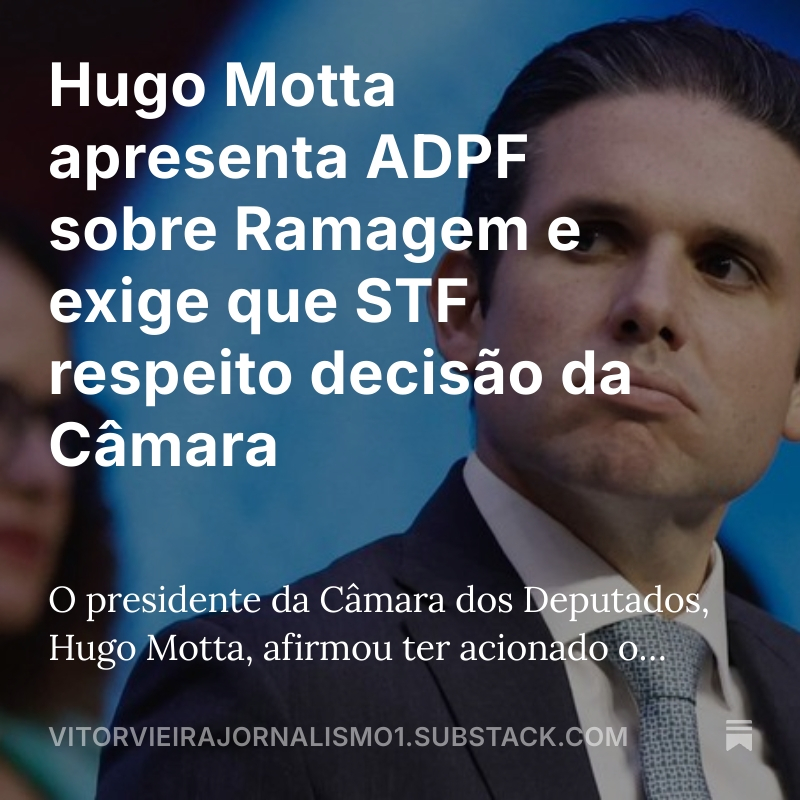 Hugo Motta STF suitcase case The Shadow of Influence Trafficking