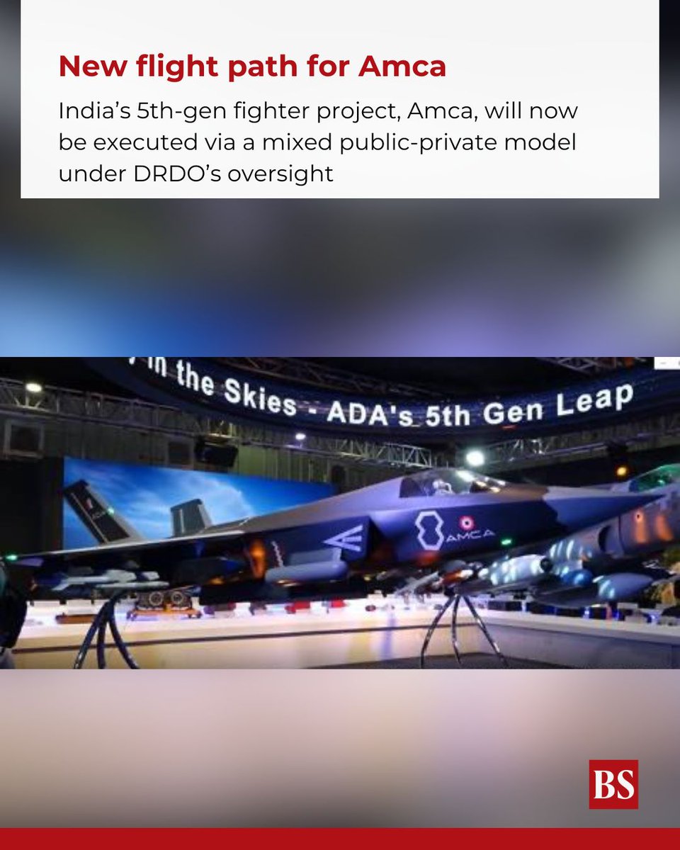 India Approves Rs 15,000 Crore AMCA Plan: 5th-Gen Stealth Jet With ...