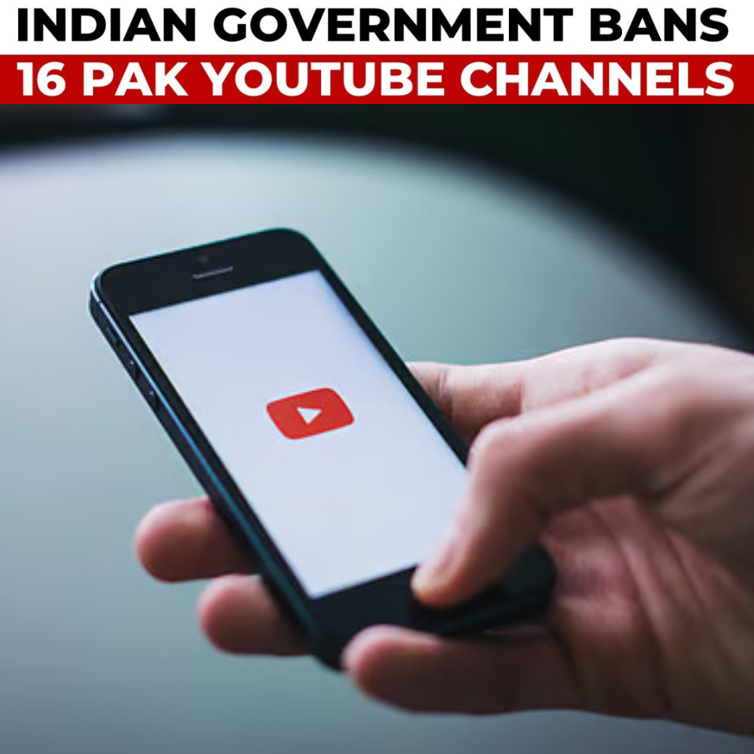 India Blocks 16 Pakistani YouTube Channels, 29 X Handles After Pahalgam ...