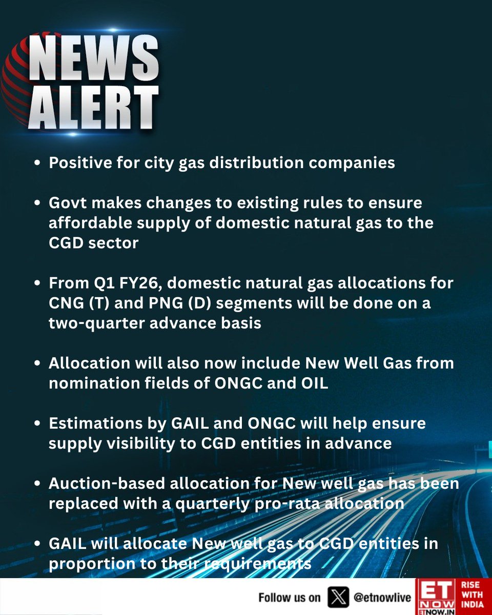 India Revises Gas Policy With Two-Quarter Advance Allocations to CNG ...