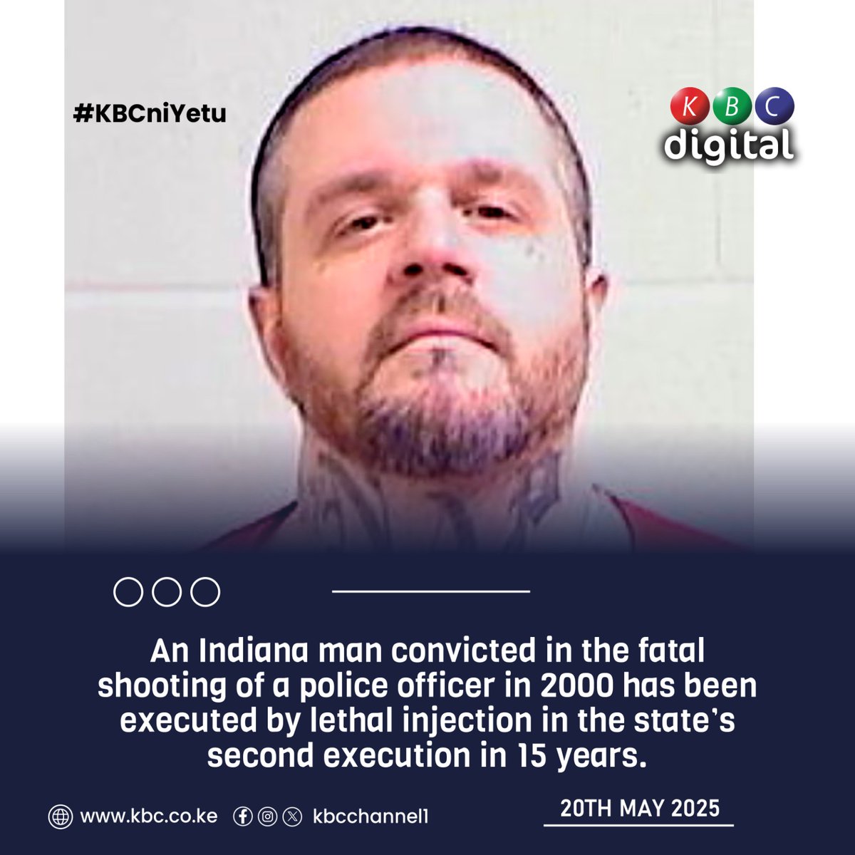 Indiana Executes Benjamin Ritchie by Lethal Injection for 2000 Murder ...