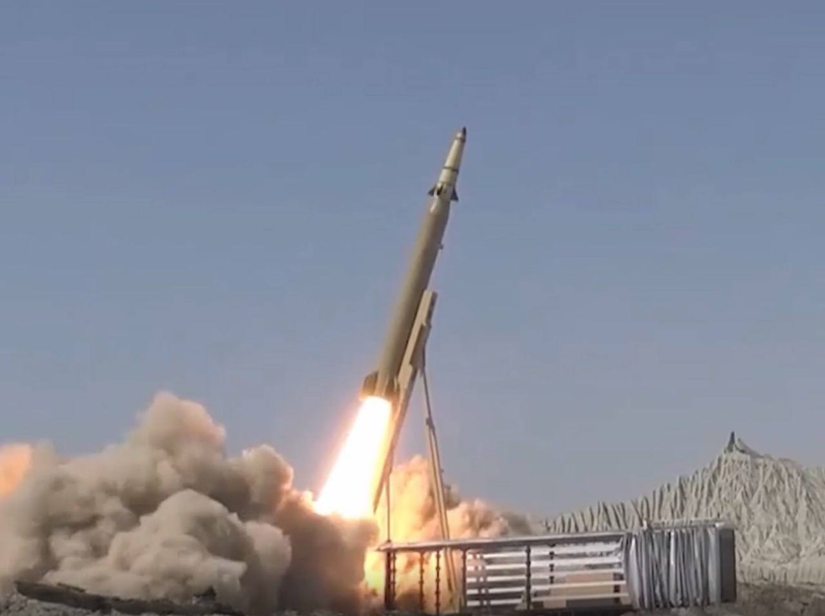 Iran Unveils Solid-Fuel Qassem Basir Missile with 1,200 km Range ...