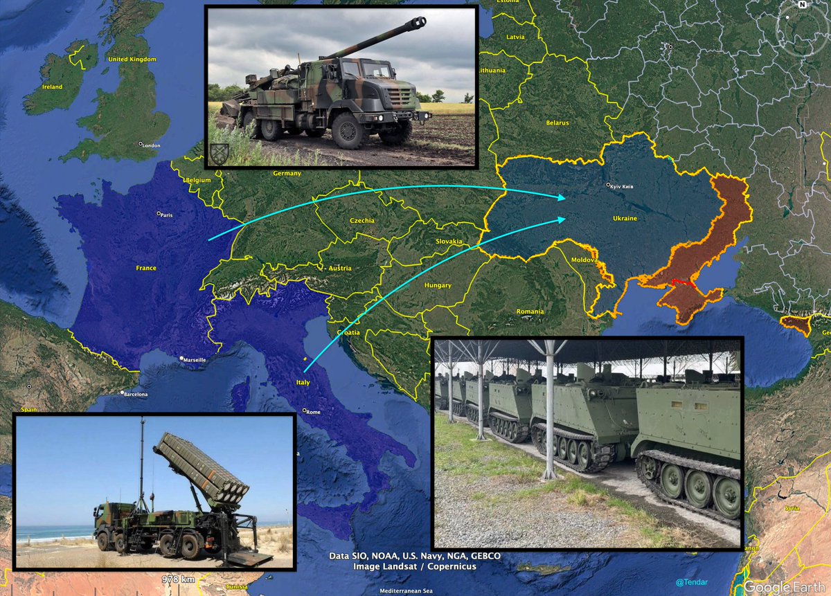 Italy Sends 400 M113 VCC-2 APCs, Third SAMP/T Air Defense, and ...