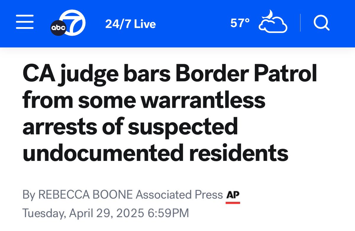 Judge Jennifer L. Thurston Bars Border Patrol from Warrantless Arrests ...