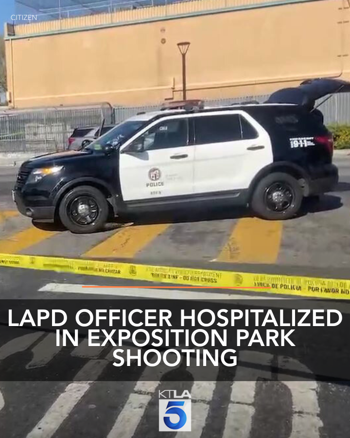 LAPD Officer Shot in Exposition Park, Suspect Detained | DeepNewz Crime