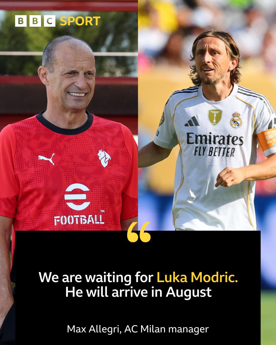 Luka Modrić, 39, to Join AC Milan in August After Club World Cup ...